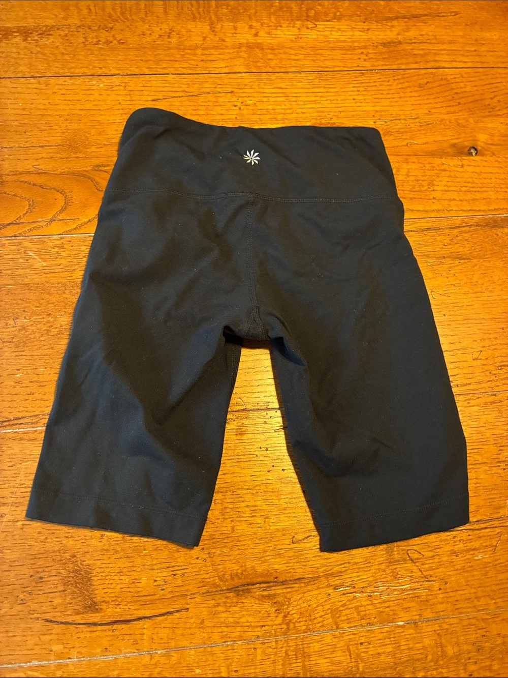 Athleta Black Mid-Thigh Bike Shorts